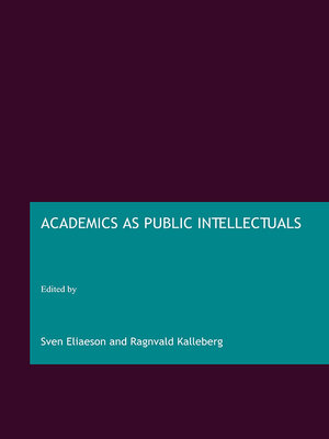 cover image of Academics as Public Intellectuals